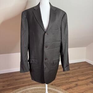 Isaia Napoli Men’s Pinstripe Blazer